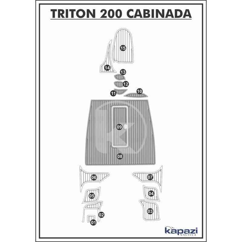 tapete-pvc-thermo-deck-comfort-para-triton-200-cabinada-cockpit-cinza-friso-preto