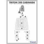 tapete-pvc-thermo-deck-comfort-para-triton-200-cabinada-cabine-cinza-friso-preto