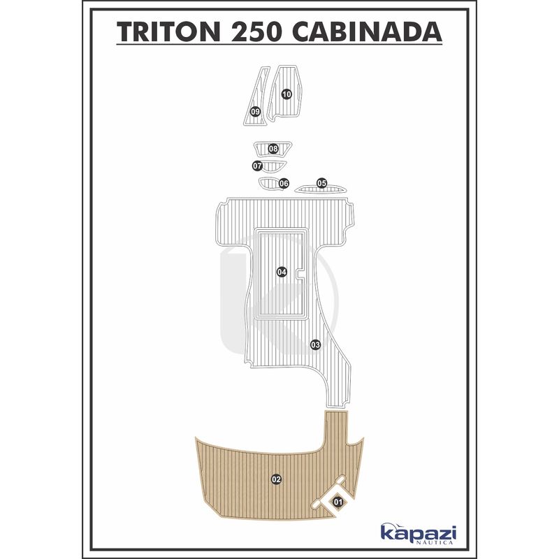 tapete-eva-soft-tech-para-triton-250-cabinada-plataforma-areia-friso-preto