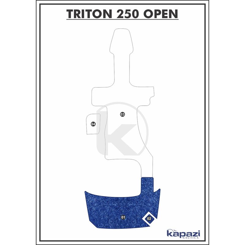 tapete-textil-nauti-clean-para-triton-250-open-plataforma-azul-maritimo-com-borda