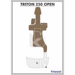 tapete-pvc-thermo-deck-beach-para-triton-250-open-cockpit-natural-friso-preto