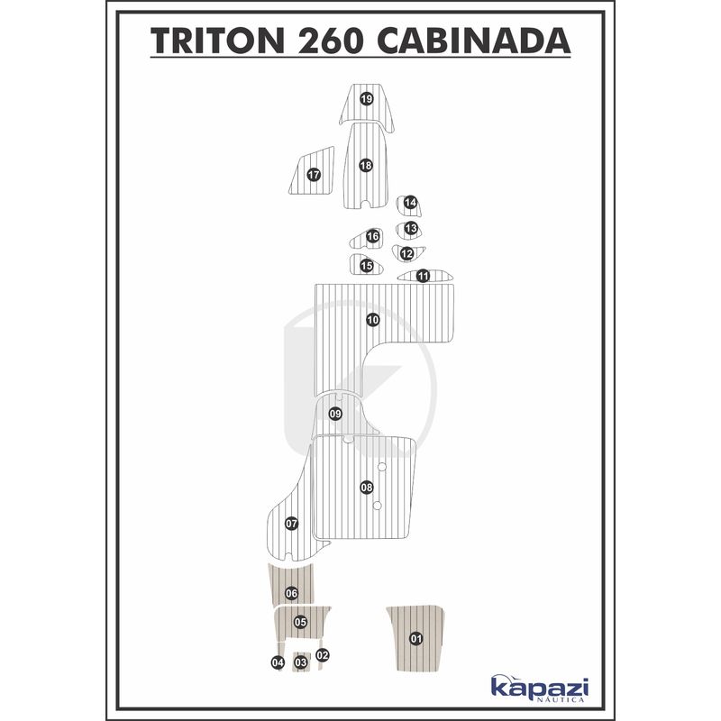 tapete-pvc-thermo-deck-classic-para-triton-260-cabinada-plataforma-areia-friso-preto