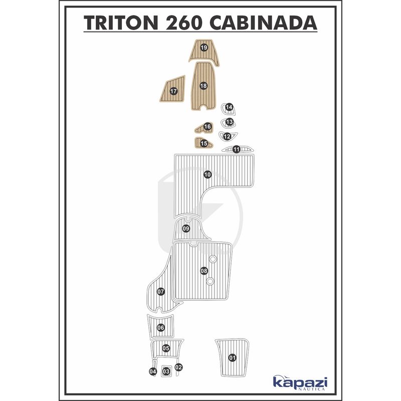 tapete-eva-soft-tech-para-triton-260-cabinada-cabine-areia-friso-preto