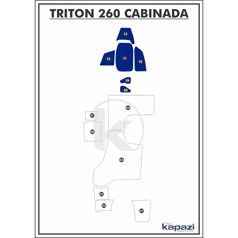 tapete-pvc-vinil-kap-para-triton-260-cabinada-cabine-azul-royal