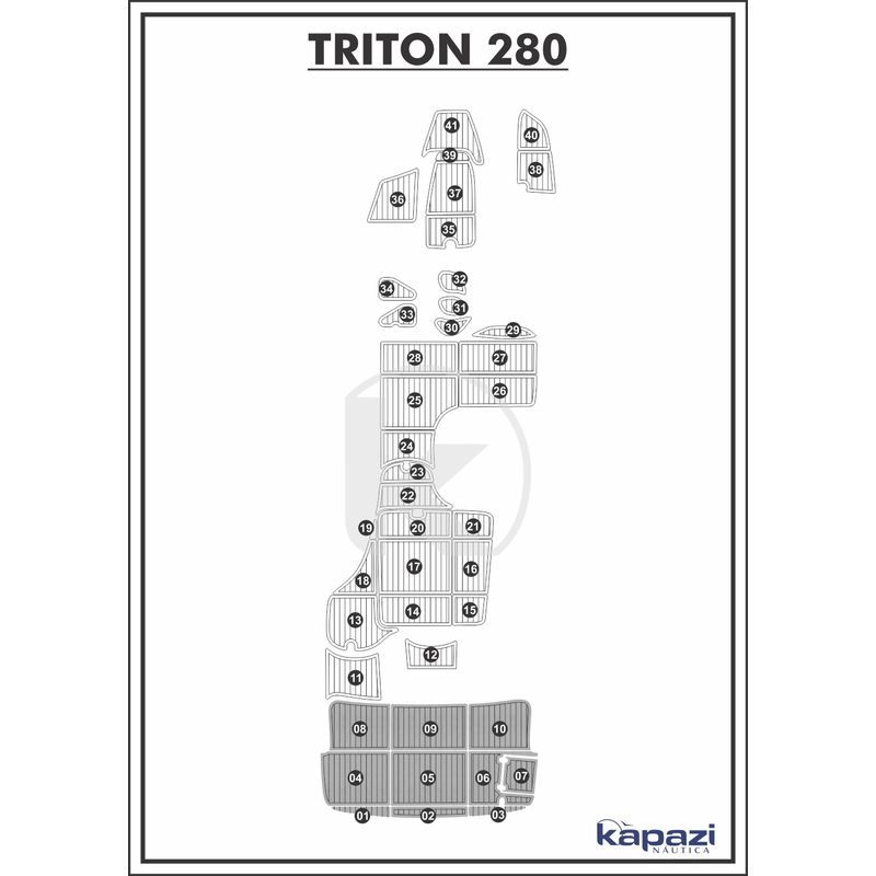 tapete-pvc-thermo-deck-comfort-para-triton-280-plataforma-cinza-friso-preto