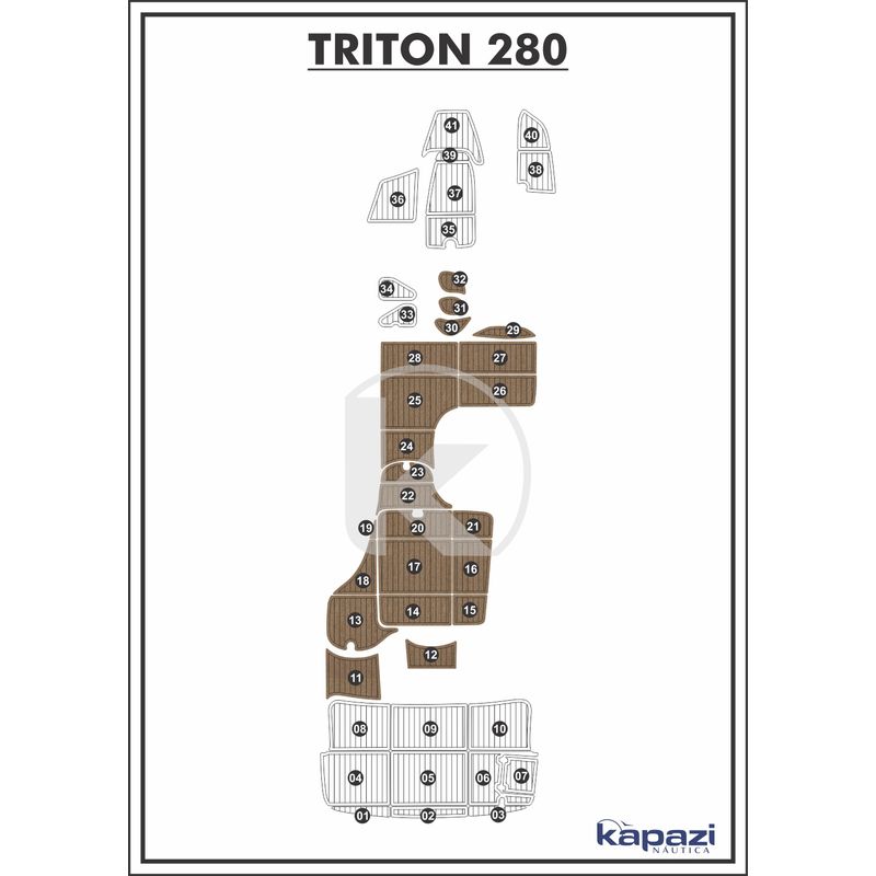 tapete-pvc-thermo-deck-beach-para-triton-280-cockpit-natural-friso-preto