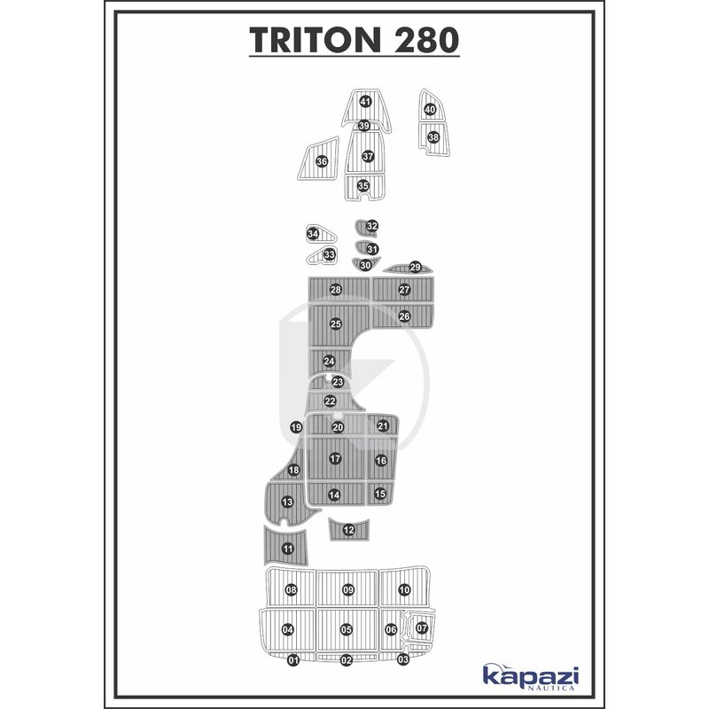 tapete-pvc-thermo-deck-comfort-para-triton-280-cockpit-cinza-friso-preto