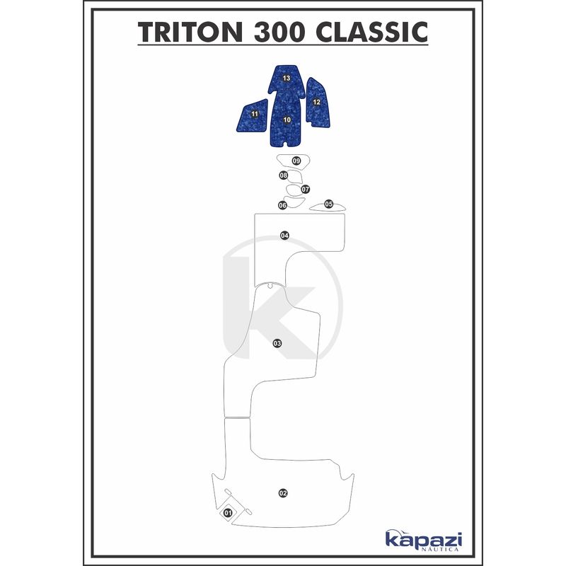 tapete-textil-nauti-clean-para-triton-300-classic-cabine-azul-maritimo-com-borda