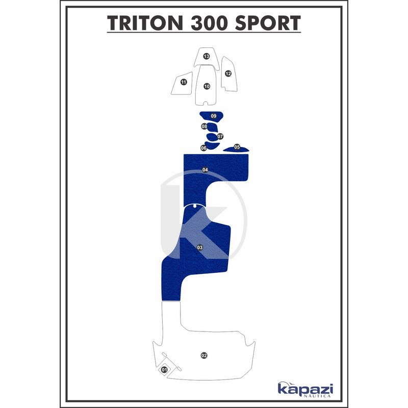 tapete-pvc-vinil-kap-para-triton-300-sport-cockpit-azul-royal