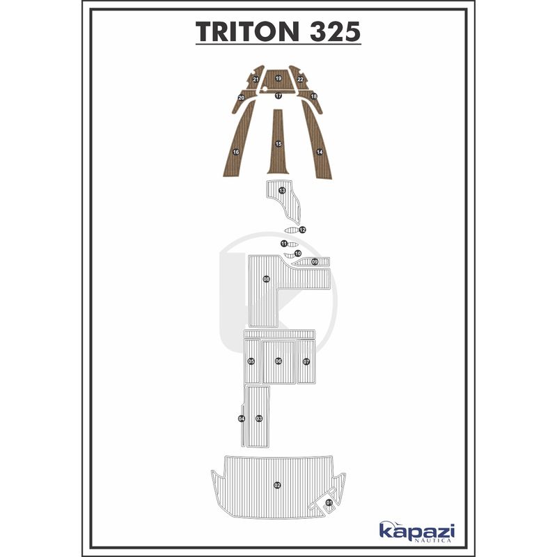 tapete-pvc-thermo-deck-beach-para-triton-325-proa-natural-friso-preto