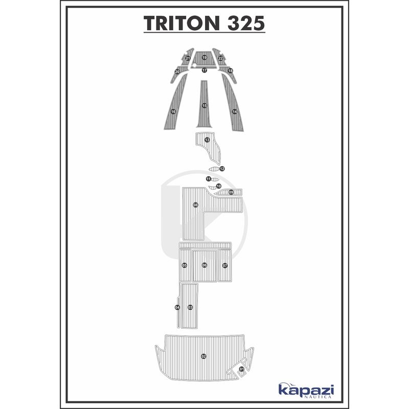 tapete-pvc-thermo-deck-comfort-para-triton-325-proa-cinza-friso-preto