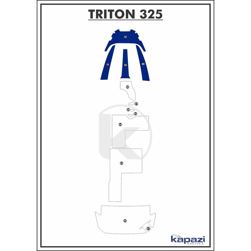 tapete-pvc-vinil-kap-para-triton-325-proa-azul-royal