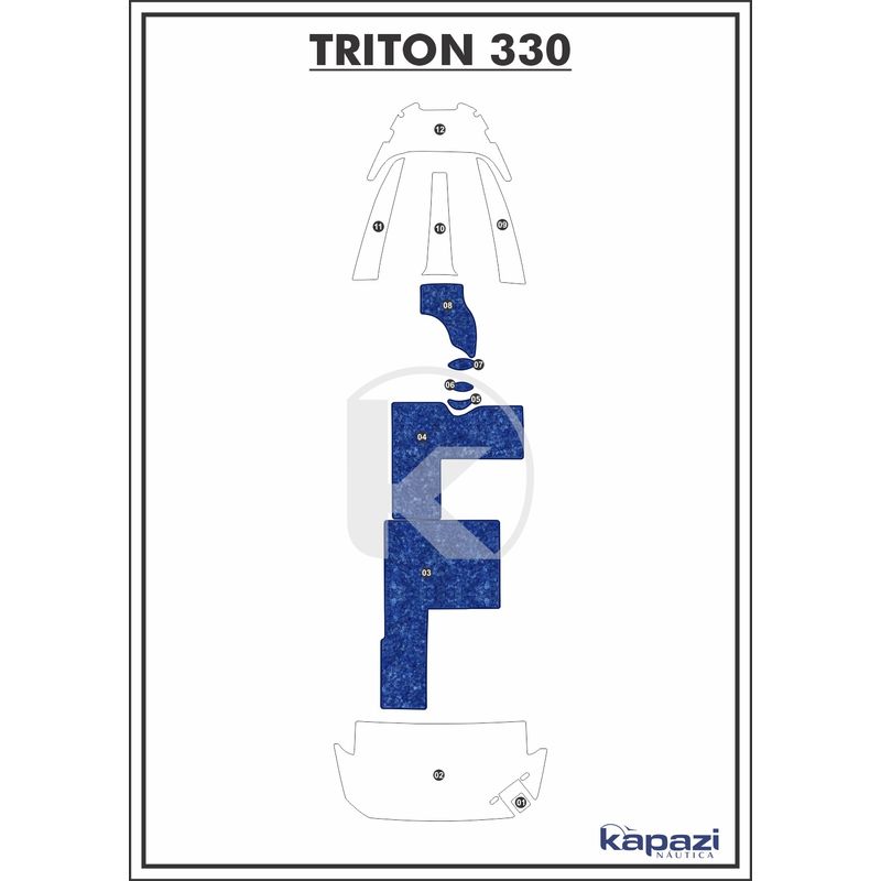 tapete-textil-nauti-clean-para-triton-330-cockpit-azul-maritimo-com-borda