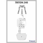 tapete-pvc-thermo-deck-comfort-para-triton-340-proa-cinza-friso-preto