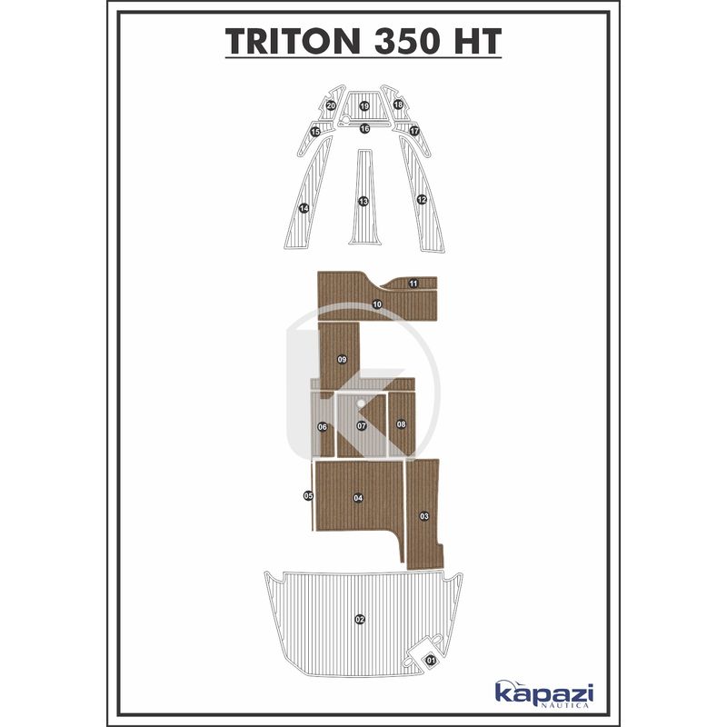 tapete-pvc-thermo-deck-beach-para-triton-350-ht-cockpit-natural-friso-preto