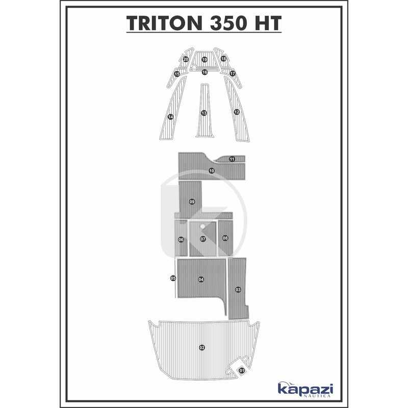 tapete-pvc-thermo-deck-comfort-para-triton-350-ht-cockpit-cinza-friso-preto