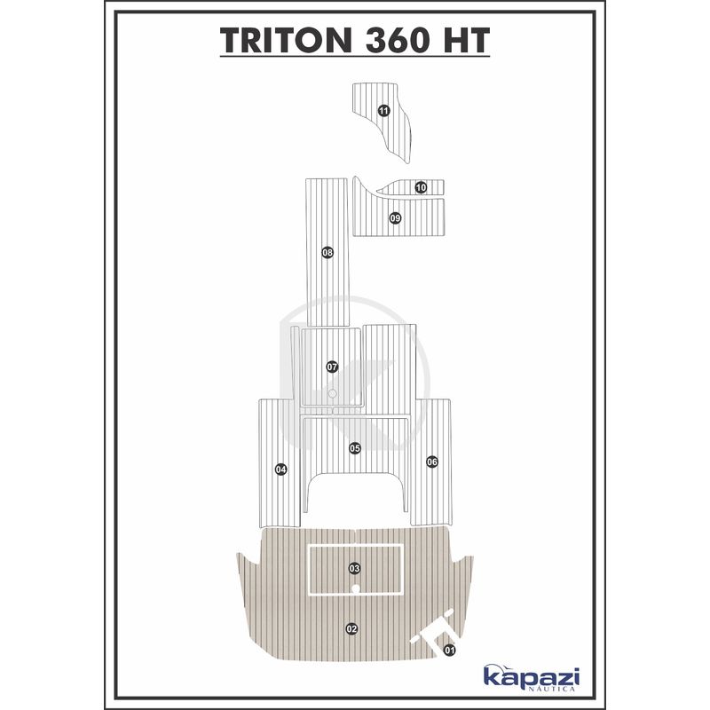 tapete-pvc-thermo-deck-classic-para-triton-360-ht-plataforma-areia-friso-preto