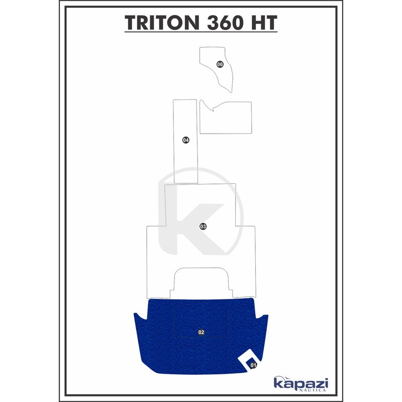 tapete-pvc-vinil-kap-para-triton-360-ht-plataforma-azul-royal