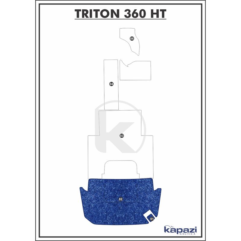 tapete-textil-nauti-clean-para-triton-360-ht-plataforma-azul-maritimo-com-borda