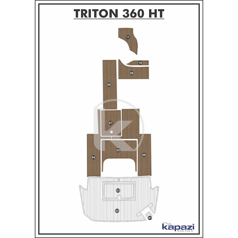 tapete-pvc-thermo-deck-beach-para-triton-360-ht-cockpit-natural-friso-preto