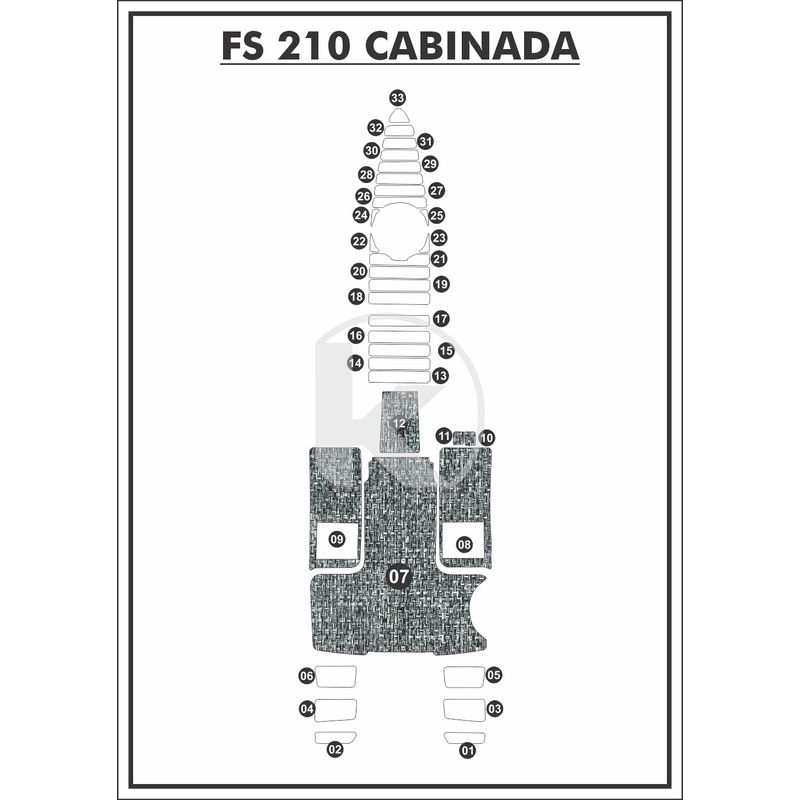 tapete-pvc-nautico-trancado-para-fs-210-cabinada-cockpit-branco-e-preto-com-borda