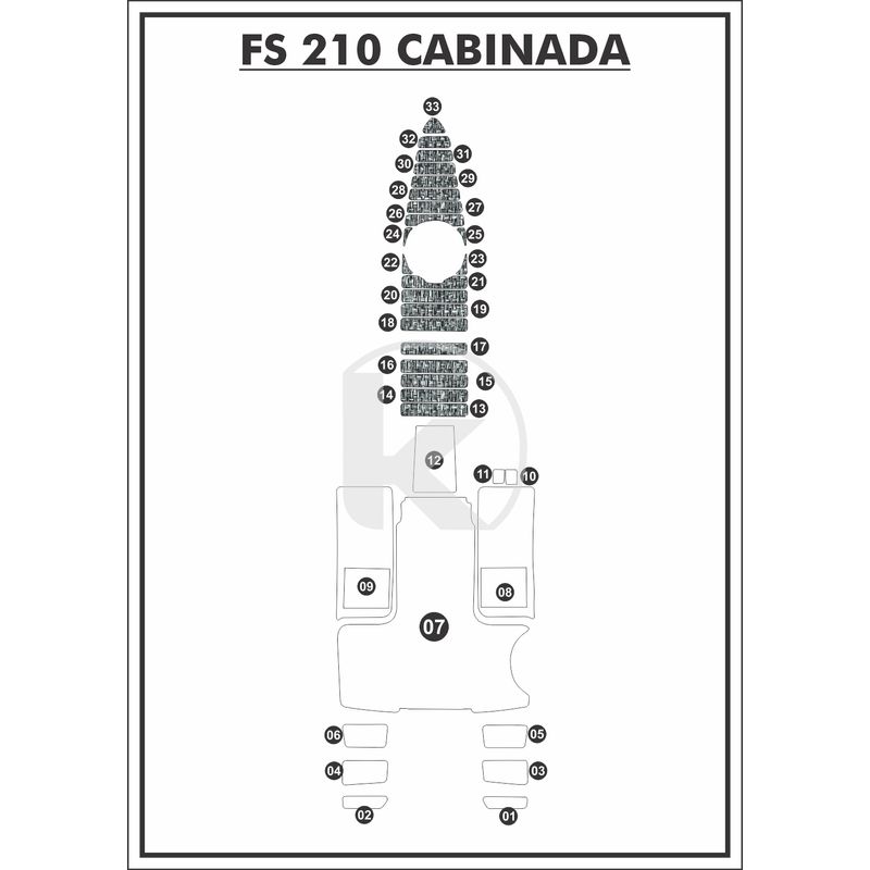 tapete-pvc-nautico-trancado-para-fs-210-cabinada-cabine-branco-e-preto-com-borda