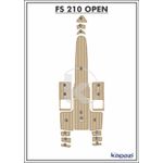 tapete-eva-soft-tech-para-fs-210-open-completo-areia-friso-preto