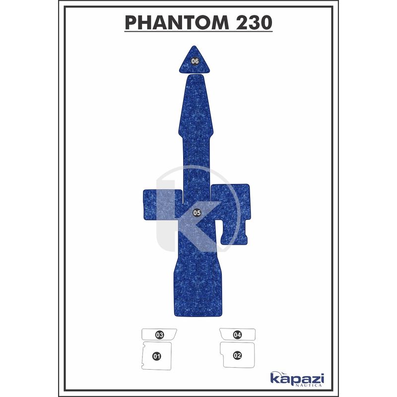 tapete-textil-nauti-clean-para-phantom-230-cockpit-azul-maritimo-com-borda