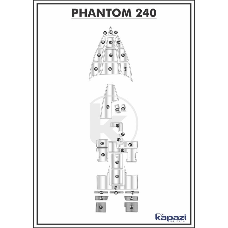 tapete-pvc-thermo-deck-comfort-para-phantom-240-plataforma-cinza-friso-preto