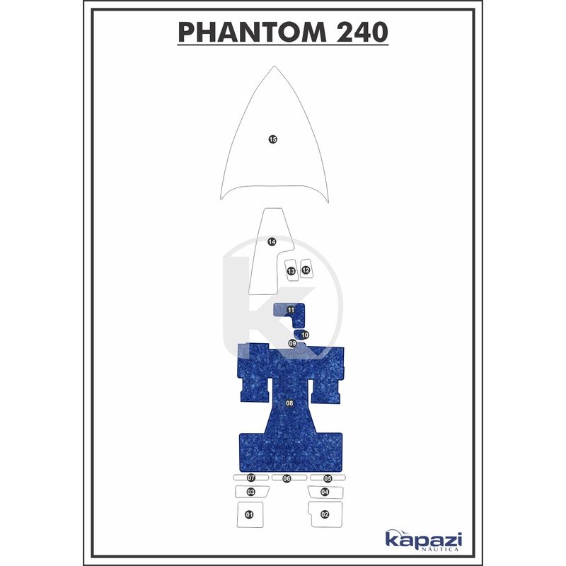 tapete-textil-nauti-clean-para-phantom-240-cockpit-azul-maritimo-com-borda