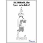 tapete-pvc-thermo-deck-comfort-para-phantom-290-com-geladeira-cockpit-cinza-friso-preto