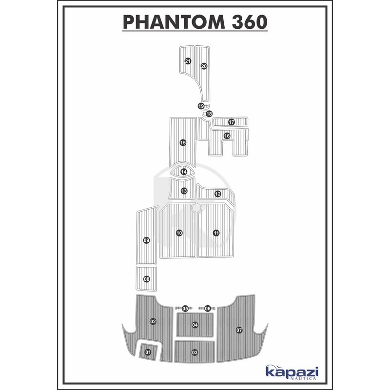 tapete-pvc-thermo-deck-comfort-para-phantom-360-plataforma-cinza-friso-preto