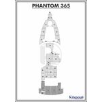 tapete-pvc-thermo-deck-comfort-para-phantom-365-plataforma-cinza-friso-preto