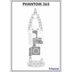 tapete-pvc-thermo-deck-comfort-para-phantom-365-cockpit-cinza-friso-preto