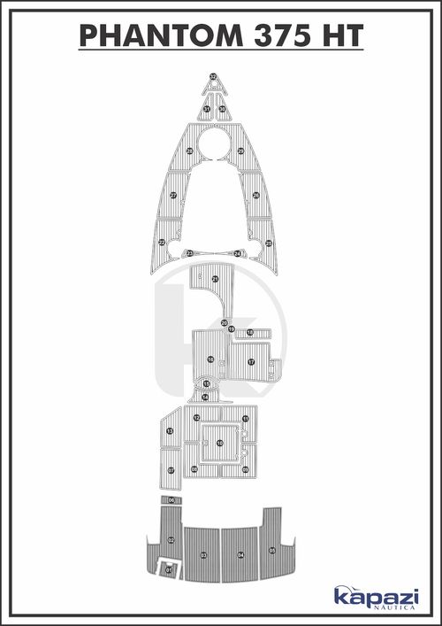 Tapete PVC Thermo Deck Comfort para Phantom 375 HT - Plataforma