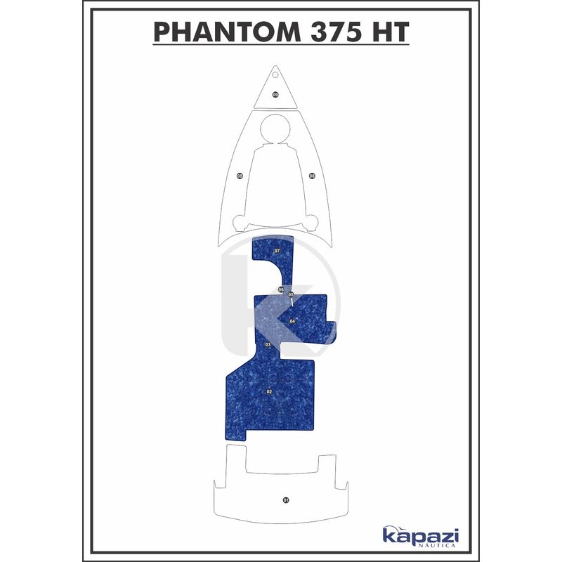 tapete-textil-nauti-clean-para-phantom-375-ht-cockpit-azul-maritimo-com-borda