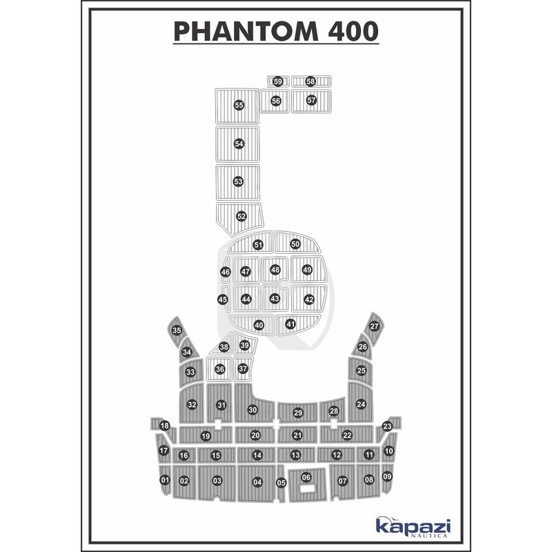tapete-pvc-thermo-deck-comfort-para-phantom-400-plataforma-cinza-friso-preto