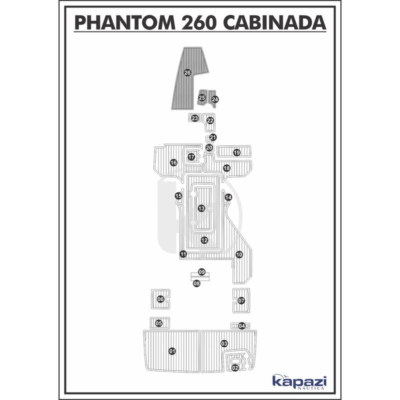 tapete-pvc-thermo-deck-comfort-para-phantom-260-cabinada-cabine-cinza-friso-preto