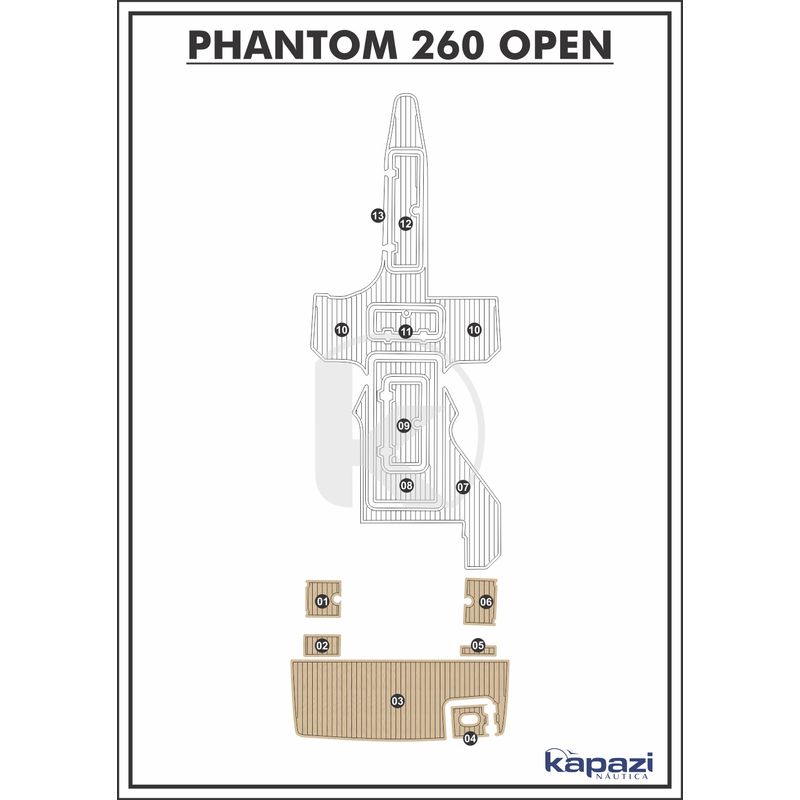 tapete-eva-soft-tech-para-phantom-260-open-plataforma-areia-friso-preto