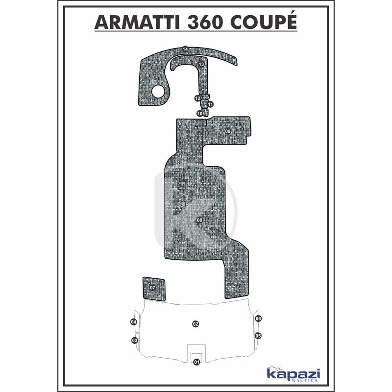 tapete-pvc-nautico-trancado-para-armatti-360-coupe-cockpit-branco-e-preto-com-borda