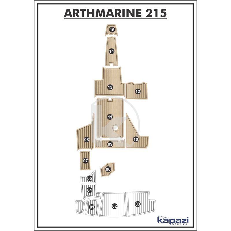 tapete-eva-soft-tech-para-arthmarine-215-cockpit-areia-friso-preto
