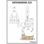 tapete-eva-soft-tech-para-arthmarine-255-plataforma-areia-friso-preto