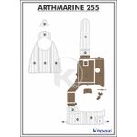 tapete-pvc-thermo-deck-beach-para-arthmarine-255-cockpit-natural-friso-preto
