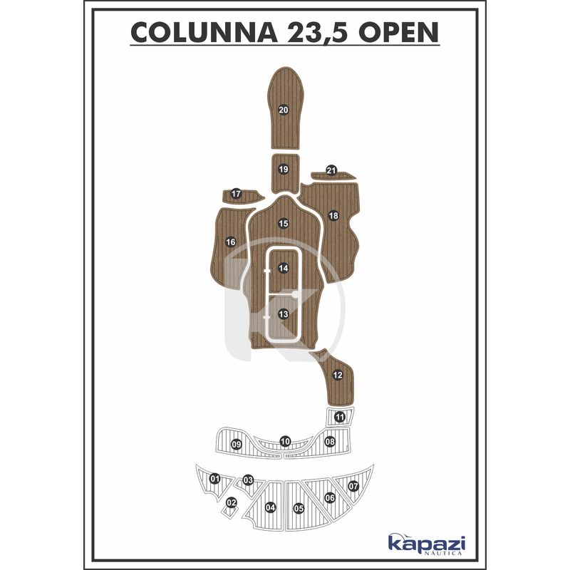 tapete-pvc-thermo-deck-beach-para-colunna-235-open-cockpit-natural-friso-preto