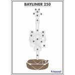 Tapete-PVC-Thermo-Deck-Beach-para-Bayliner-250-Plataforma-Natural-friso-Preto
