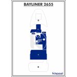Tapete-PVC-Vinil-Kap-para-Bayliner-2655-Cockpit-Azul-Royal