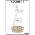 Tapete-EVA-Soft-Tech-para-Bayliner-310-Plataforma-Areia-friso-Preto