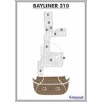 Tapete-PVC-Thermo-Deck-Beach-para-Bayliner-310-Plataforma-Natural-friso-Preto