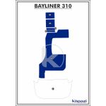 Tapete-PVC-Vinil-Kap-para-Bayliner-310-Cockpit-Azul-Royal