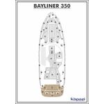 Tapete-EVA-Soft-Tech-para-Bayliner-350-Plataforma-Areia-friso-Preto